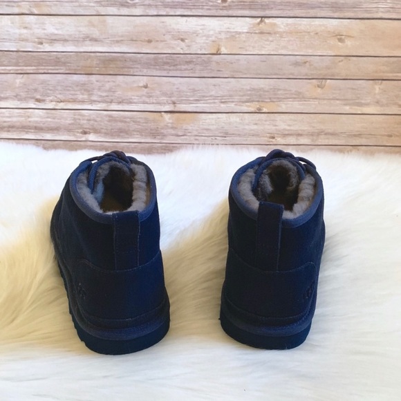 UGG Navy Neumel Chukka Boots - Picture 6 of 8